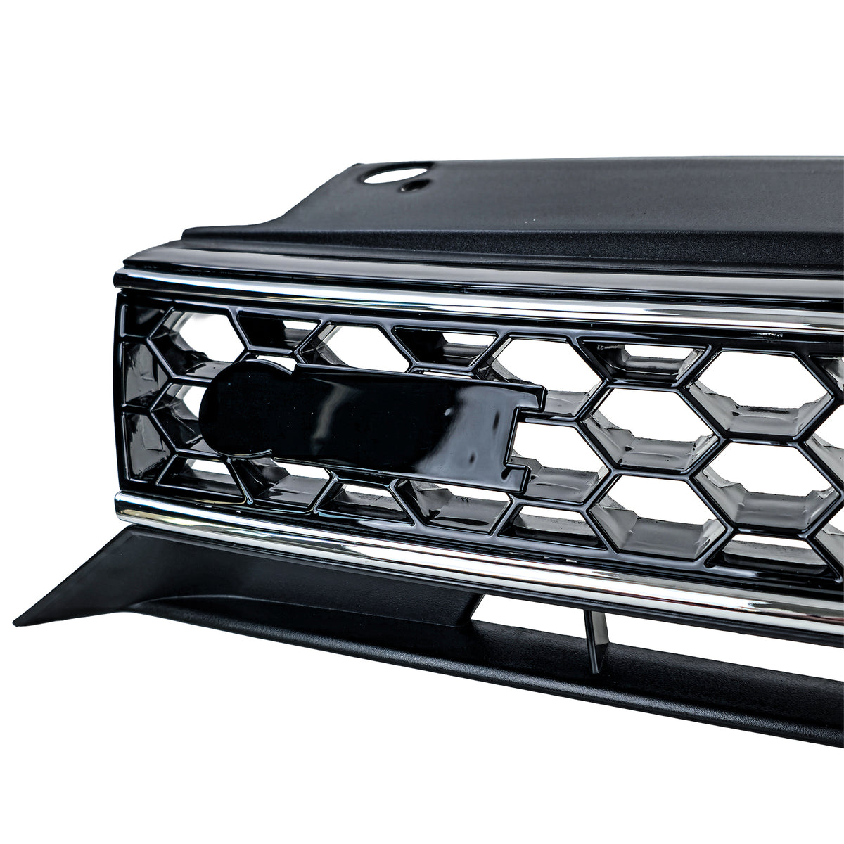 Griglia Sportiva Nera Lucida con Dettagli Cromati per Volkswagen Golf 6 GTI