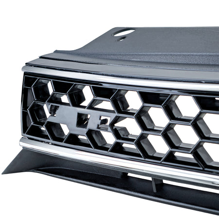 Griglia Sportiva Nera Lucida Senza Emblema per Volkswagen Golf 6 GTI + R