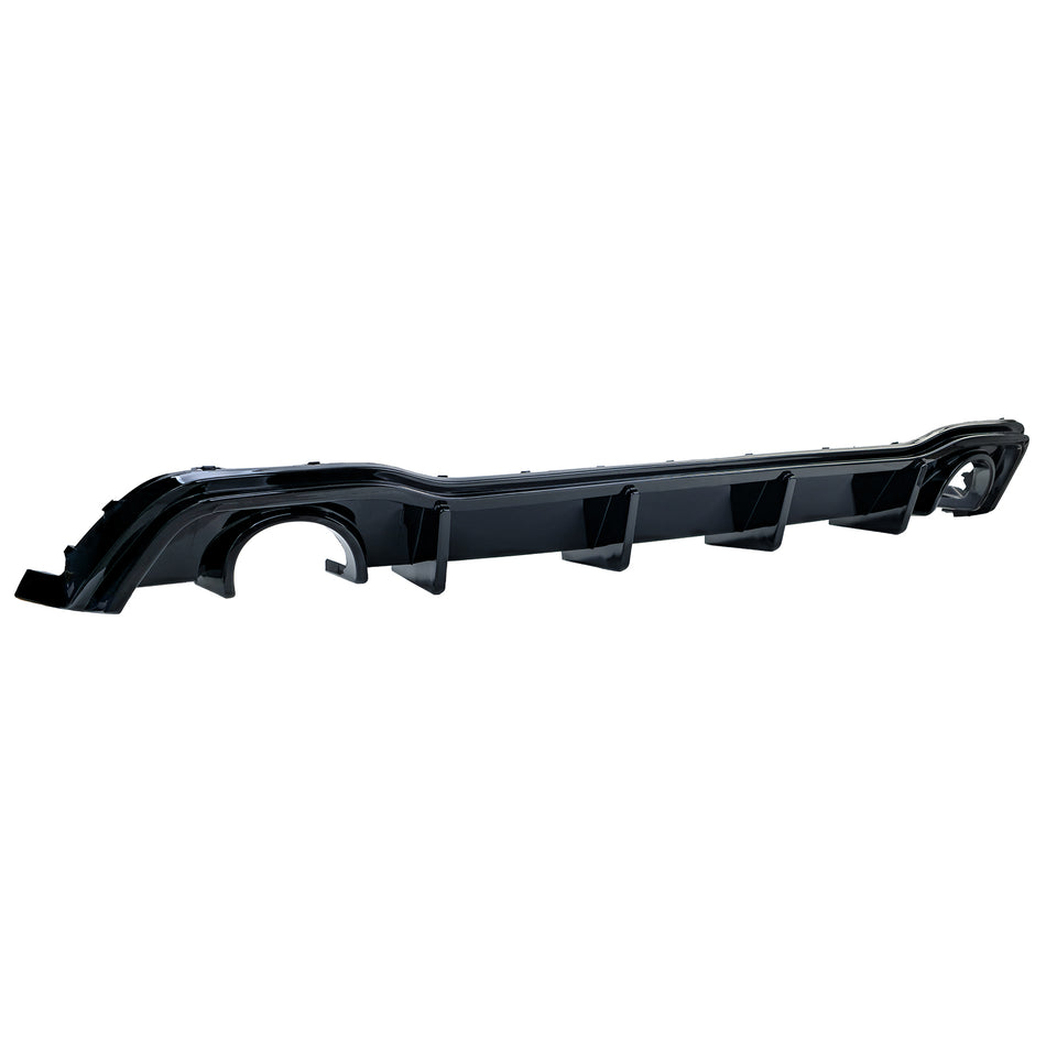 Diffusore Posteriore Nero Lucido per Volkswagen Golf 8 GTI 2019-2023