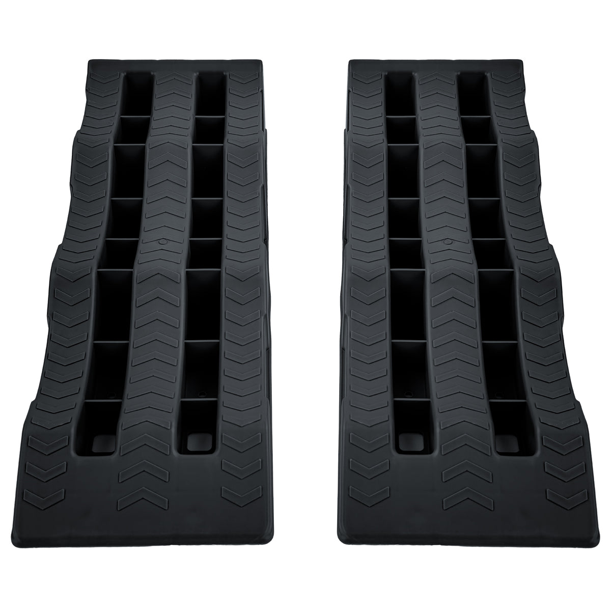 2X Stufenkeile Auffahrkeile Rampen Nero per Universale (caravan, Camper)
