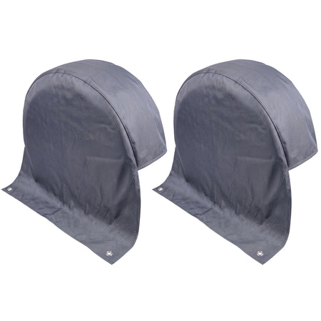 2X Copertura Ruote XL Pneumatici per Camper e Caravan Fino a 17 Pollici