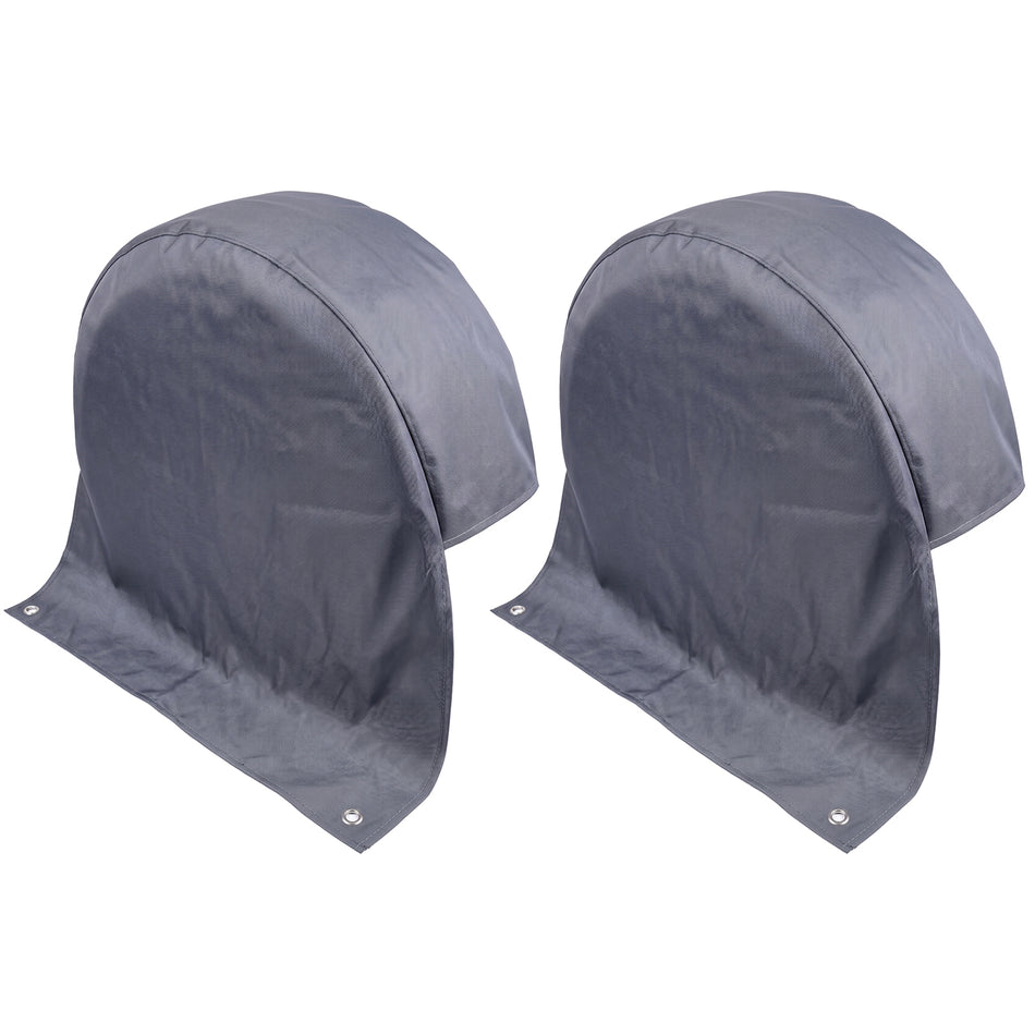 2X Copertura Ruote XL Pneumatici per Camper e Caravan Fino a 17 Pollici