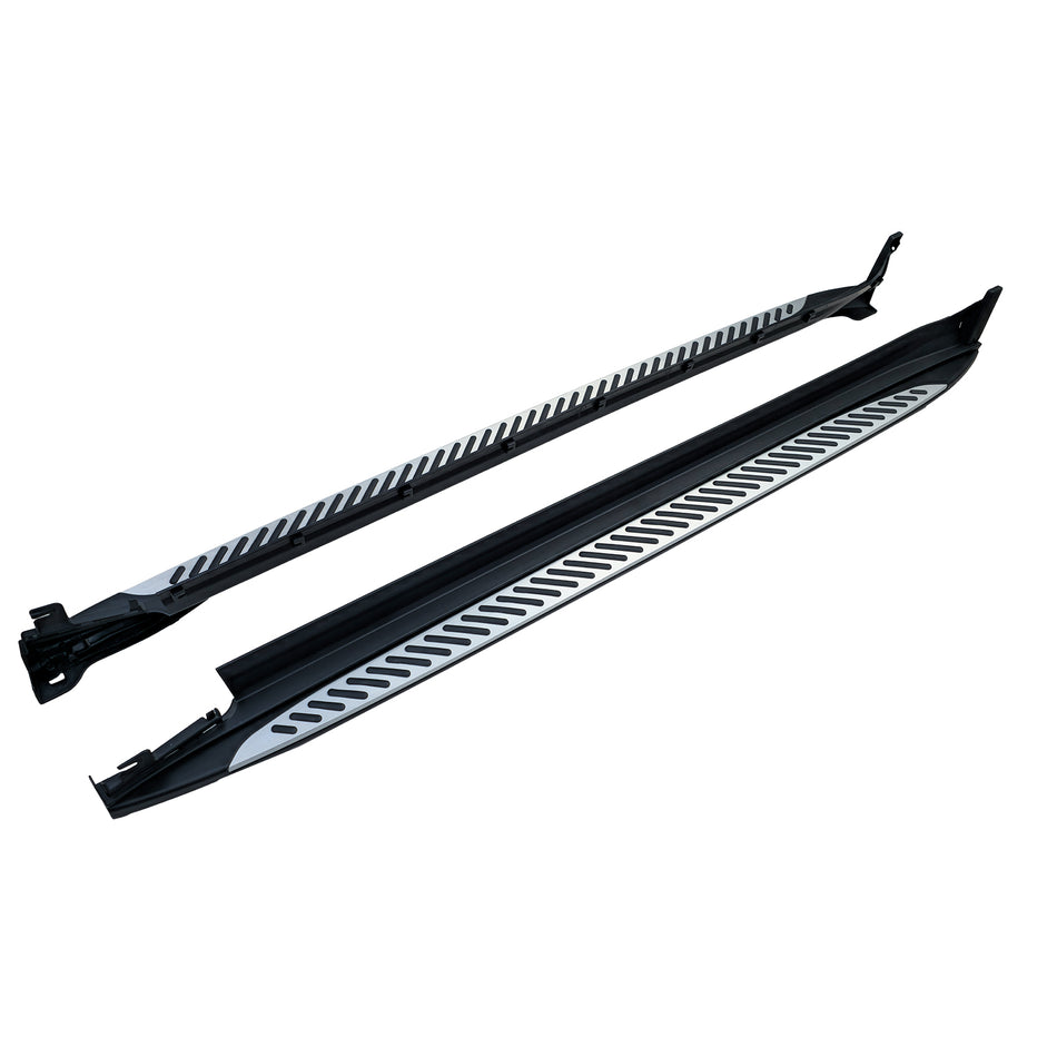 Pedane Laterali in Alluminio OE Style per BMW X3 G01 (2017-2024) e X4 G02