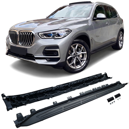 Pedane Laterali Nero Edition in Alluminio per BMW X5 G05 (2019-2023)