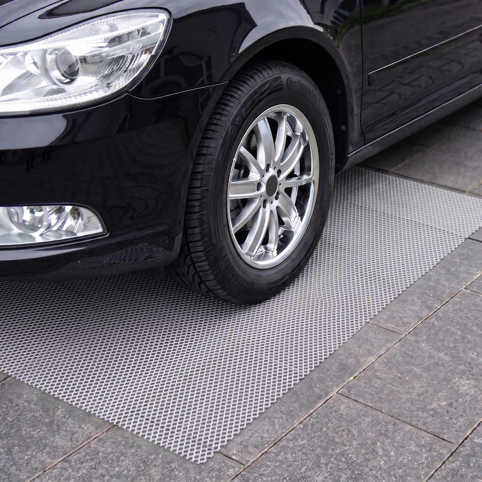 Griglia Anti-Marder XL 190x150 cm Bianca Universale per Protezione Motore Auto