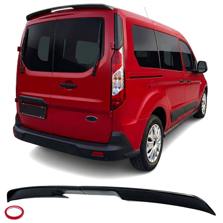 Spoiler Posteriore per Ford Transit Connect e Tourneo Connect 2013-2023, Nero