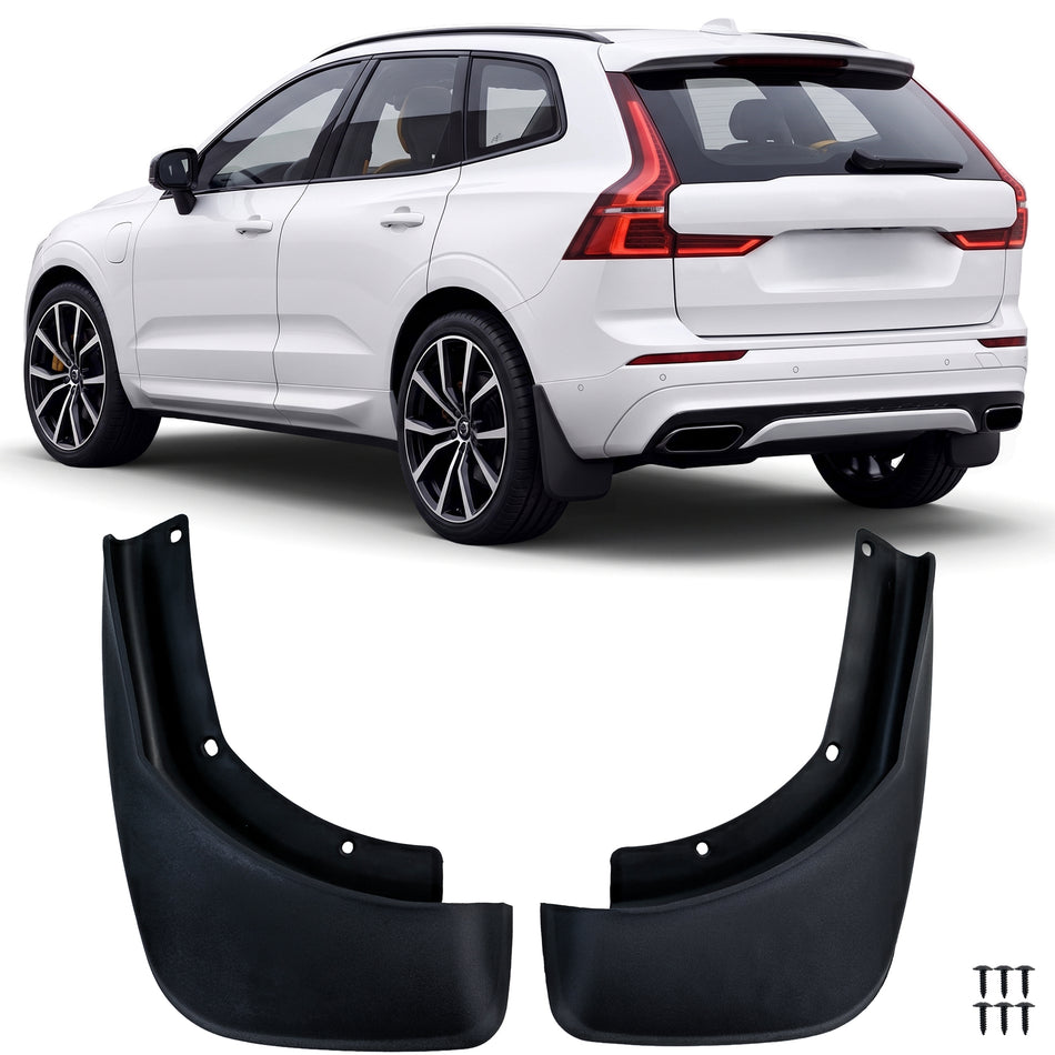 Paraspruzzi Set Premium Posteriori per Volvo XC60 (2017-2025) - Facile Montaggio