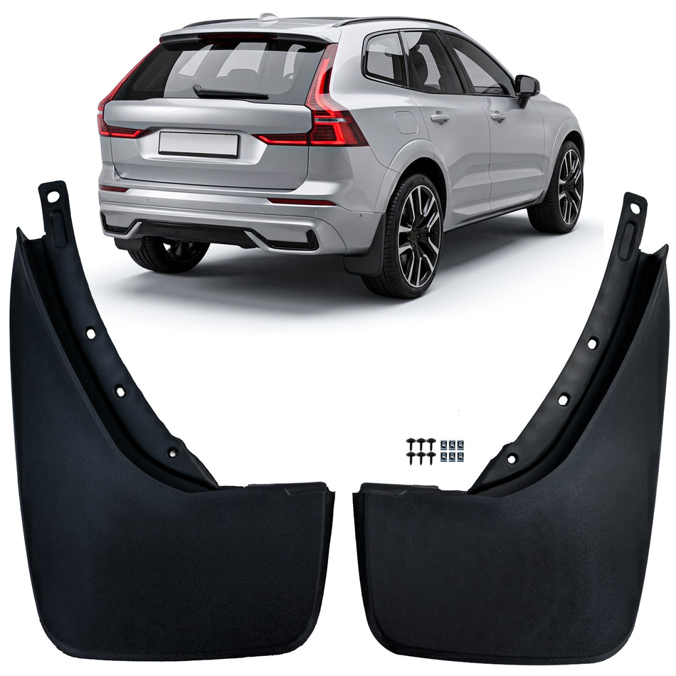 Paraspruzzi Set Premium Posteriori per Volvo XC60 dal 2025, Facile Montaggio