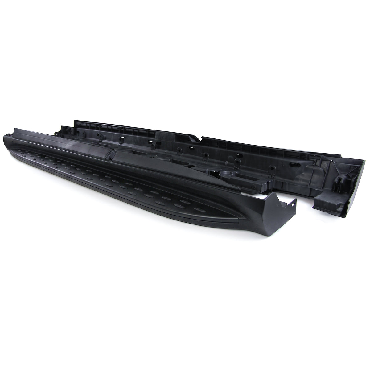 Pedane Laterali in Alluminio Nero Edition con ABE per Mercedes GLE C292 15-19