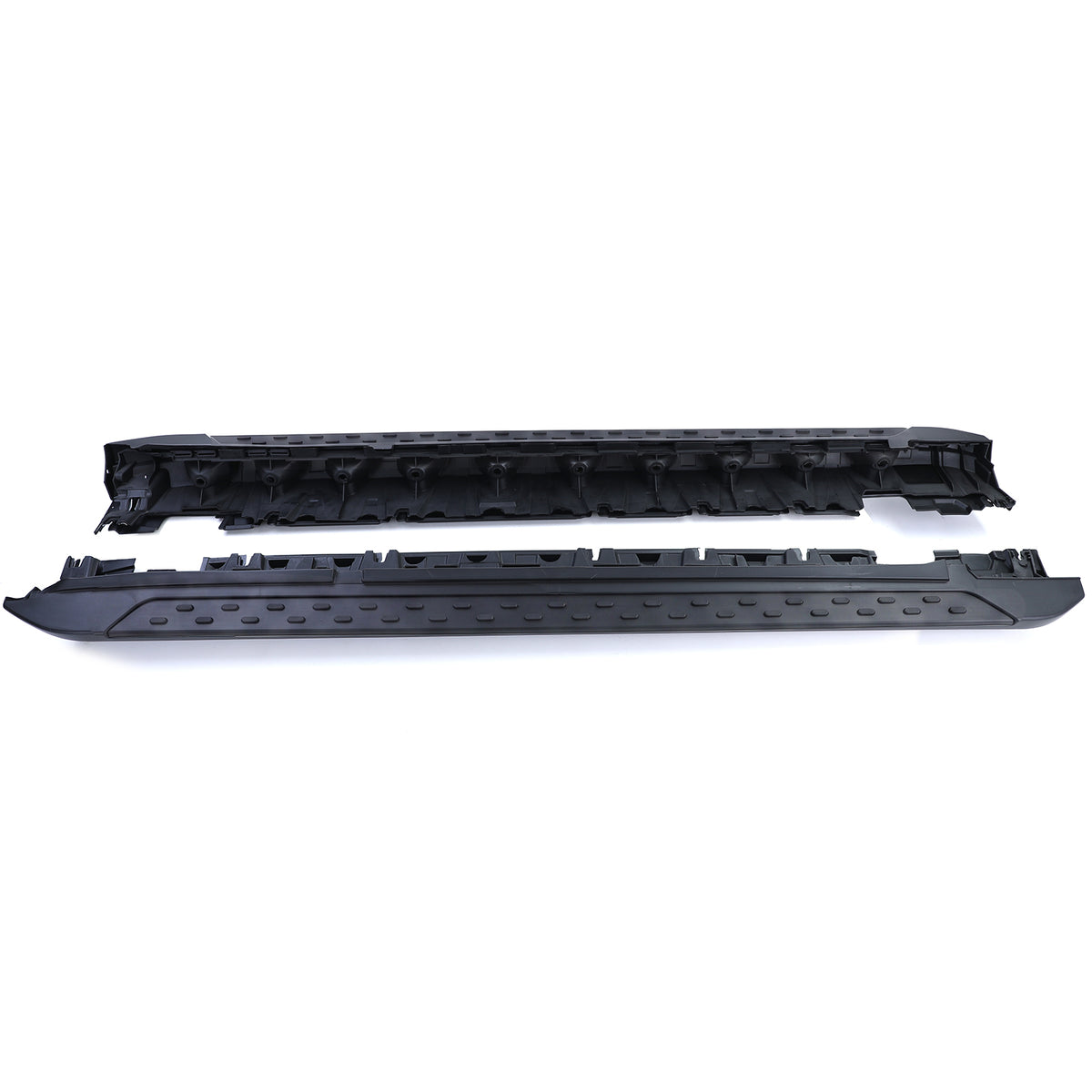 Pedane Laterali in Alluminio Nero Edition con ABE per Mercedes GLK X204 08-15