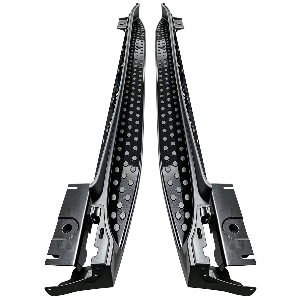 Pedane Laterali in Alluminio Nero Edition con ABE per Mercedes GL X164 2006-2012