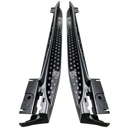 Pedane Laterali in Alluminio Nero Edition con ABE per Mercedes GL X164 2006-2012