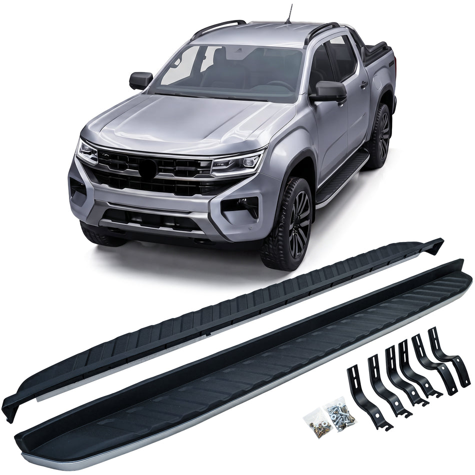 Pedane Laterali in Alluminio OE Look per Volkswagen Amarok II (dal 2022)