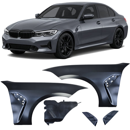 Parafango Set Sport per BMW Serie 3 G20 G21 2019-2024 con Air Breather