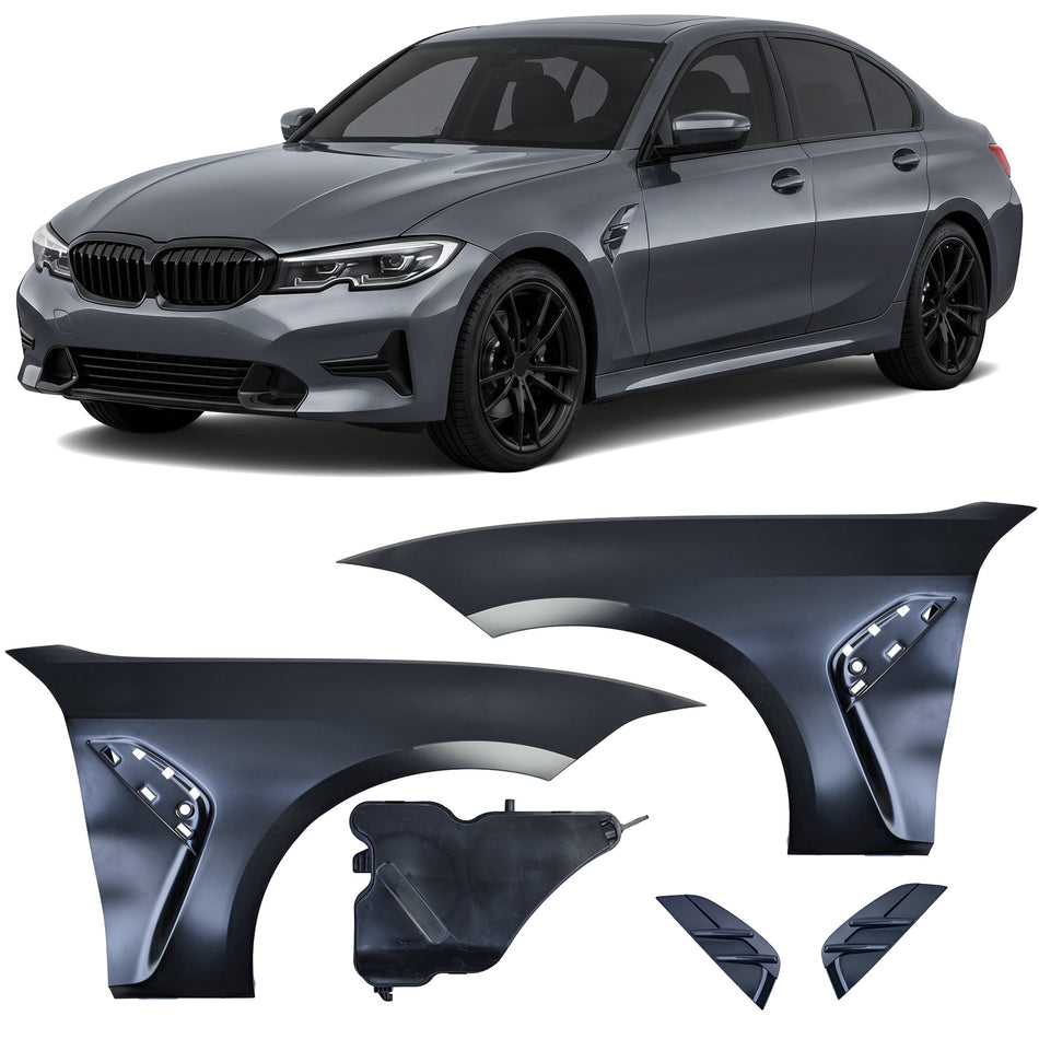 Parafango Set Sport per BMW Serie 3 G20 G21 2019-2024 con Air Breather