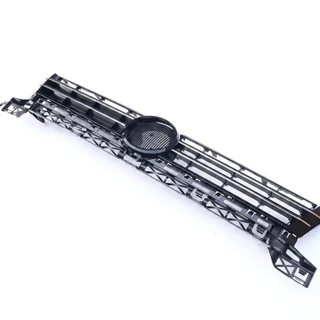 Griglia Anteriore Nera Lucida per VW Caddy III + Touran 2010-2015, Senza Logo