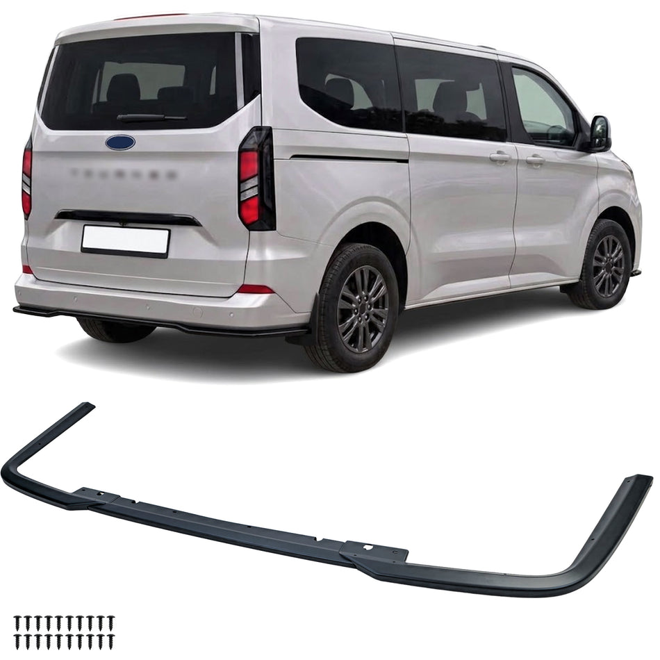 Diffusore Posteriore Sportivo in ABS per Ford Transit Custom, Tourneo Custom