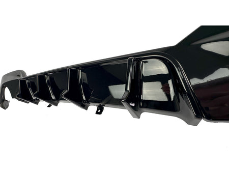 Diffusore Posteriore Nero Lucido per BMW Serie 3 G20 G21 M 2018-2022
