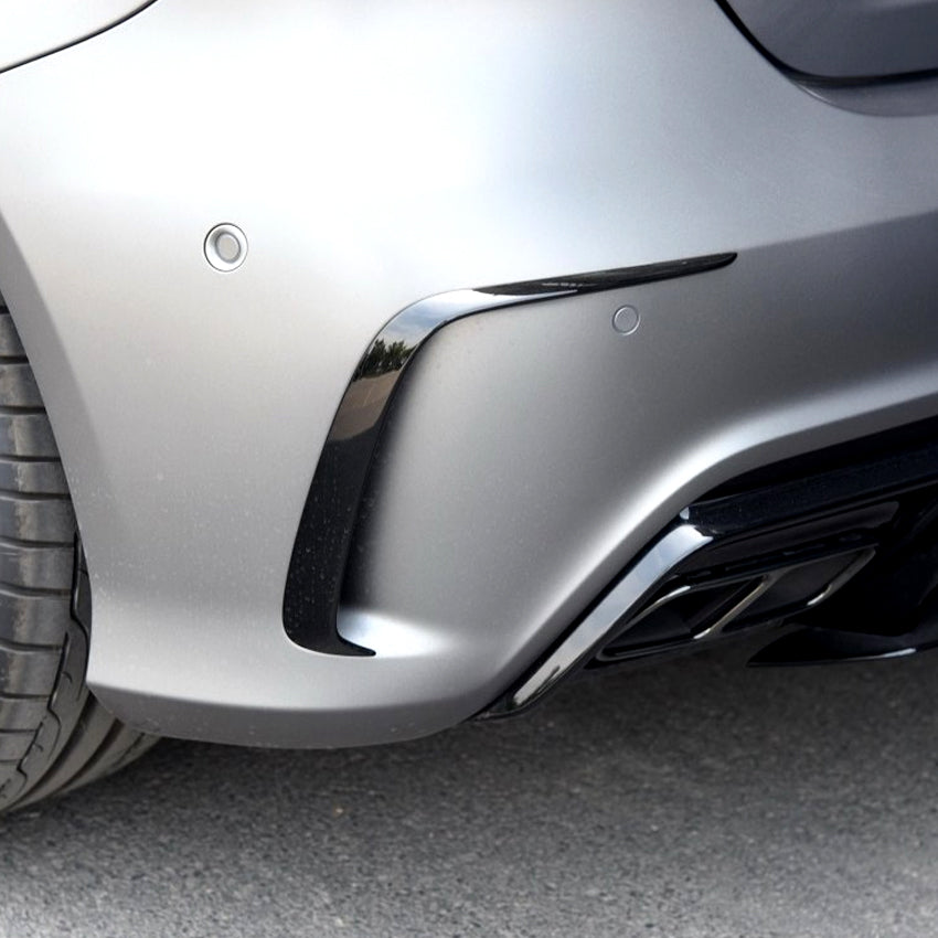Flap Aerodinamici Neri Posteriori per Mercedes Classe A W176