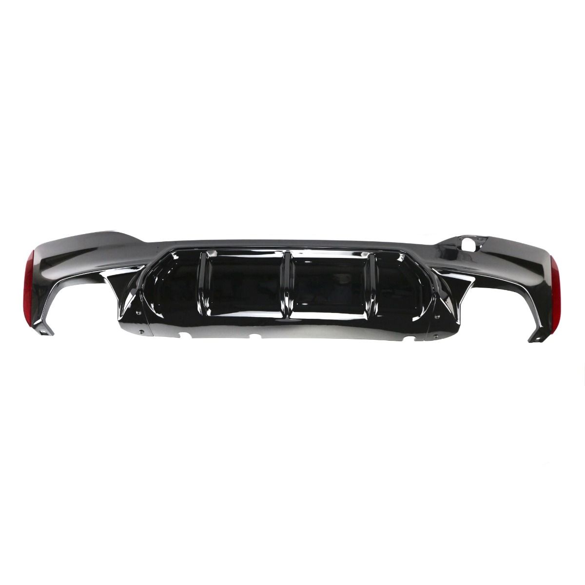 Diffusore Posteriore Nero Lucido per BMW Serie 5 G30 G31 2017-2024