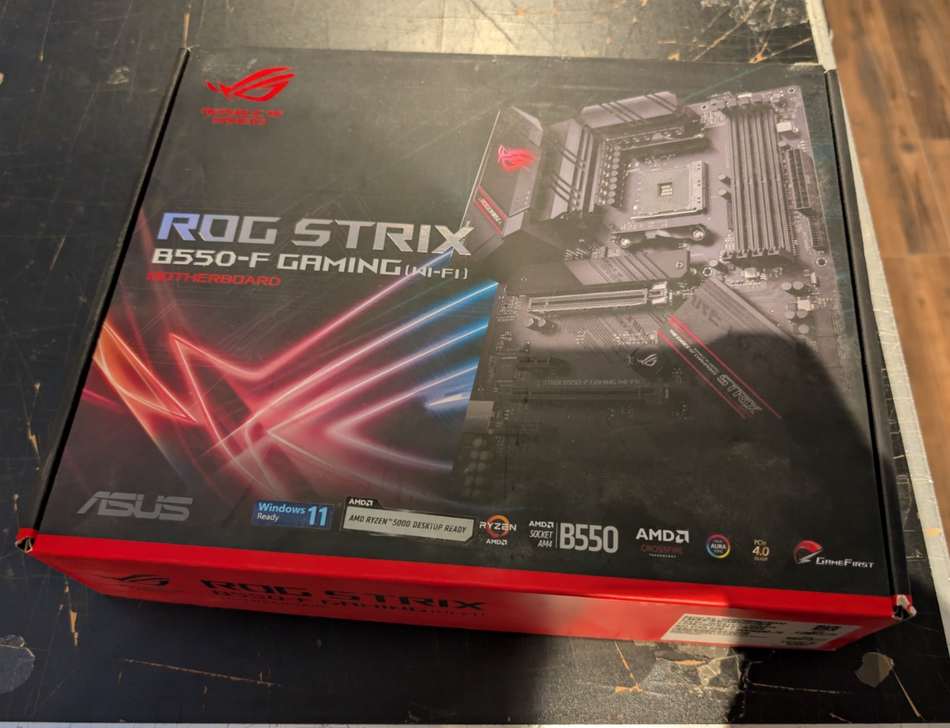 Scheda Madre ASUS ROG STRIX B550-F GAMING WIFI AM4 AMD Serie 3 4000 5000 DDR4