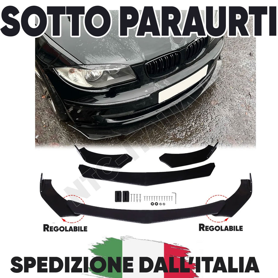 ✨SPOILER FRONTALE SOTTO PARAURTI BMW SERIE 1 3 5 F30 F34 GT F10 F40 E81 E87 X1