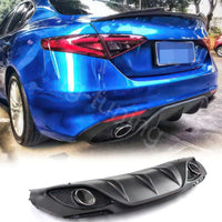 TOP✨DIFFUSORE VELOCE per ALFA ROMEO GIULIA 2015-2022🟢TERMINALI INOX INCLUSI🟢