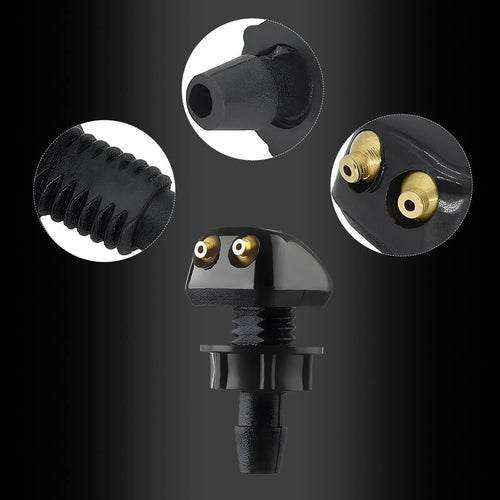 COPPIA UGELLI GETTI TERGICRISTALLI PARABREZZA Peugeot 206 207 208 307 308 407