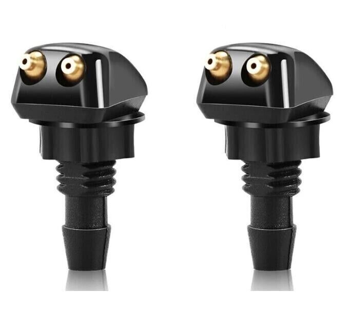 COPPIA UGELLI GETTI TERGICRISTALLI PARABREZZA Peugeot 206 207 208 307 308 407