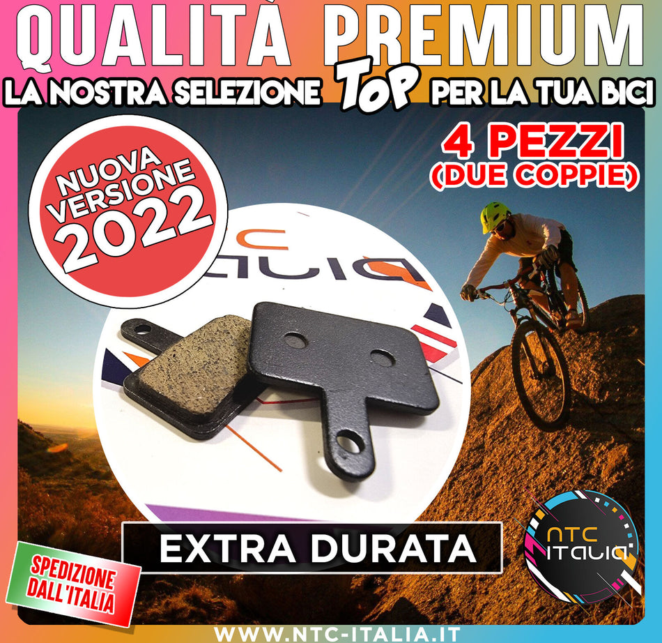 2pz PASTIGLIE Organiche per Freni SHIMANO B03S B01S DEORE xt M445 M495 M575 M515