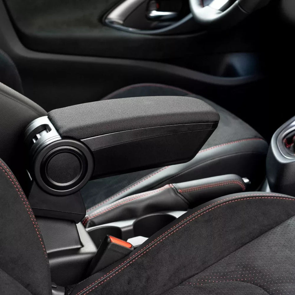 RATI Bracciolo PREMIUM "Armster-3" in Tessuto per FIAT 500X (2015-2024) NERO