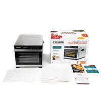 Essiccatore 600W Alimentare Acciaio Inox Temperatura Regolabile PROFESSIONALE