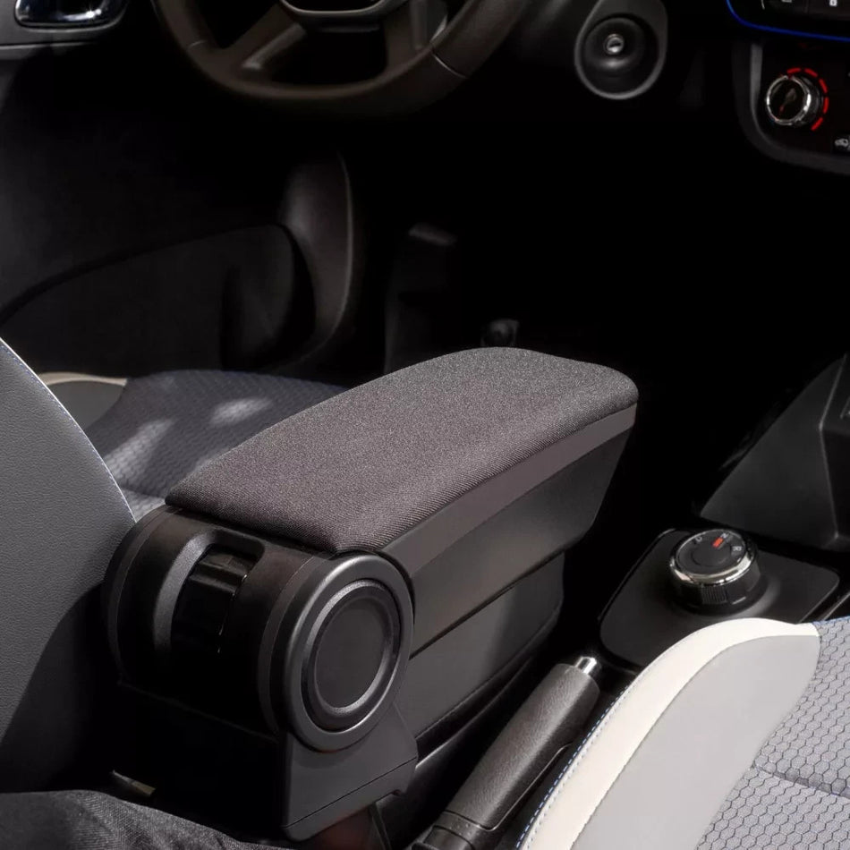 RATI Bracciolo PREMIUM "Armster-3" in Tessuto per FIAT 500X (2015-2024) NERO
