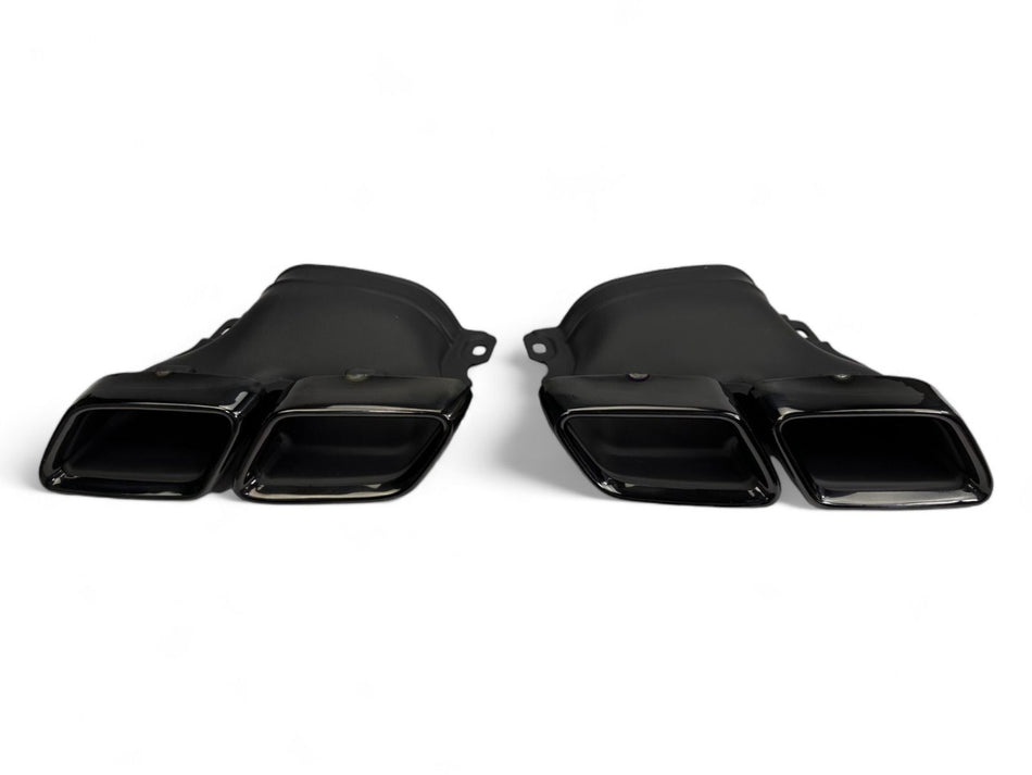 1X Set Terminali di Scarico 6351 Universale per Auto