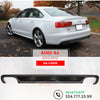DIFFUSORE ✨S-LINE Upgrade✨ per AUDI A6 C7 2012-2015 POSTERIORE SOTTO PARAURTI ABS