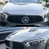 Mercedes A W177 Griglia Anteriore Panamericana Nero Lucido