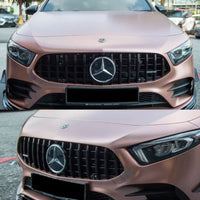 Mercedes A W177 Griglia Radiatore Panamericana Nero Lucido