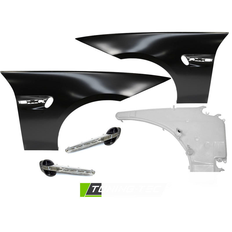 Fenders Sport Style con LED per BMW E90 E91 2005-2011