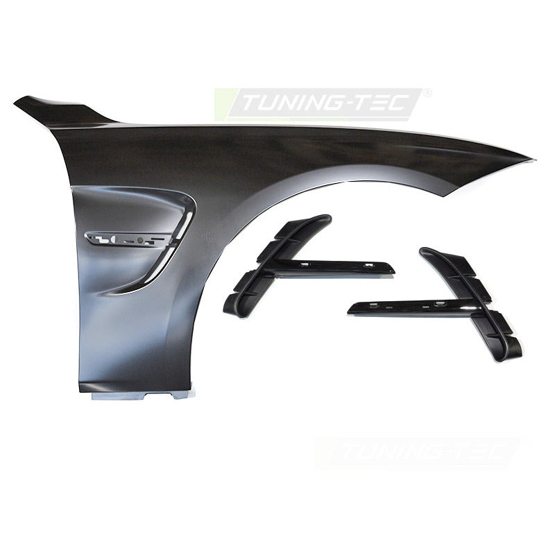 Parafanghi Sport Style con Laterale Vent Nero per BMW F30 F31 (2011-2018)