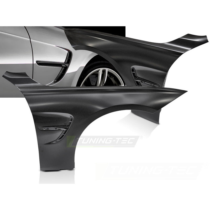 Parafanghi Sport Style con Laterale Vent Nero per BMW F32 F33 (2013-2020)