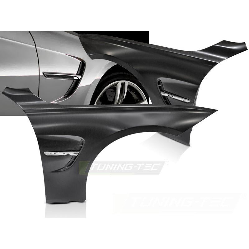 Fender Sport Style con Ventola Laterale Cromata per BMW F32 F33 13-20
