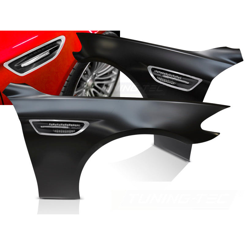 Parafanghi Sport Style con Laterale Vent Cromato per BMW F10 F11 (2010-2016)
