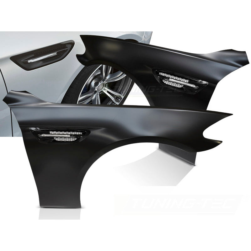 Parafanghi Sport Style con Laterale Vent Nero per BMW F10 F11 (2010-2016)