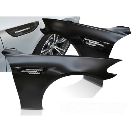 Parafanghi Sport Style con Laterale Vent Nero per BMW F10 F11 (2010-2016)
