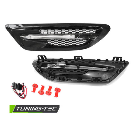 Parafanghi Sport Style con Laterale Vent Nero per BMW F10 F11 (2010-2016)