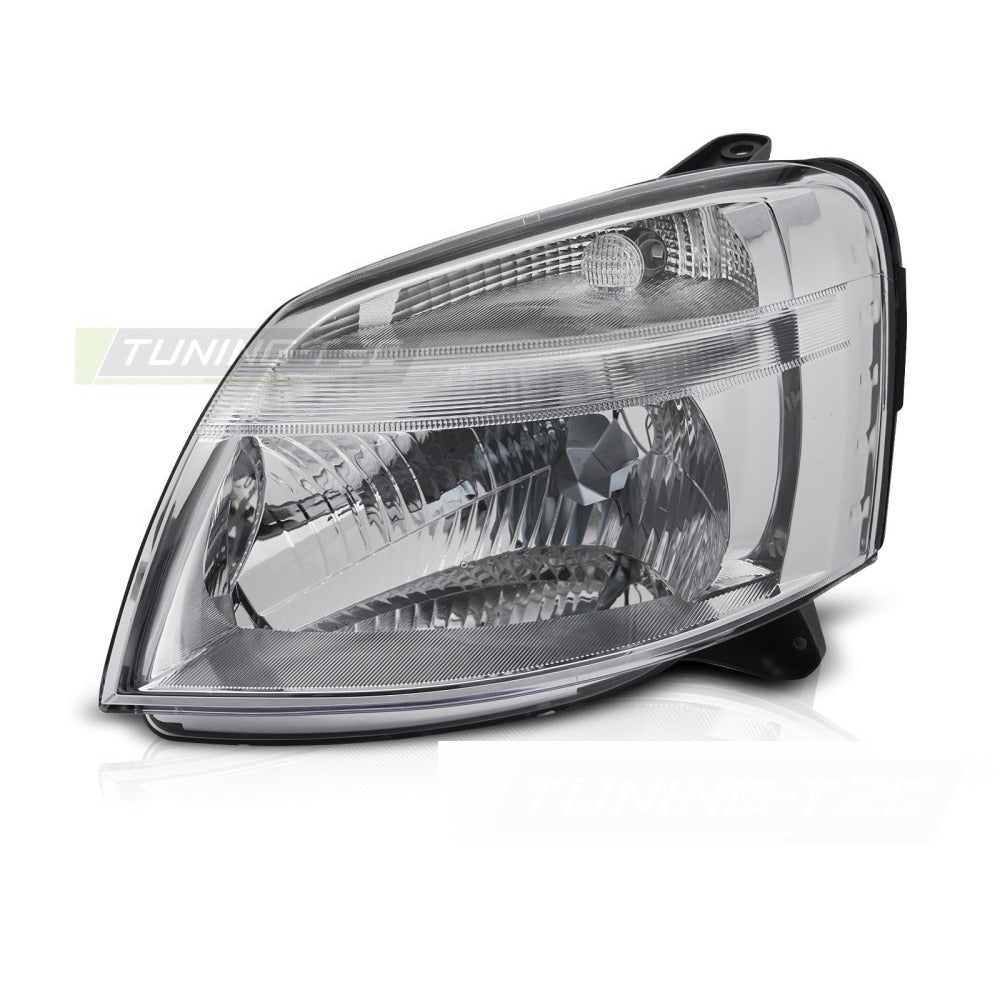 Faro Cromato Sinistro Laterale Tyc per Citroën Berlingo Peugeot Partner 02-10