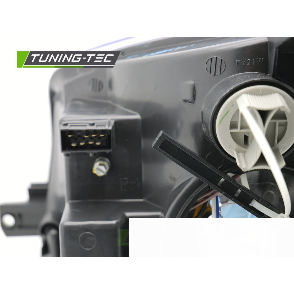 Faro Cromato Sinistro Laterale Tyc per Citroën Berlingo Peugeot Partner 02-10