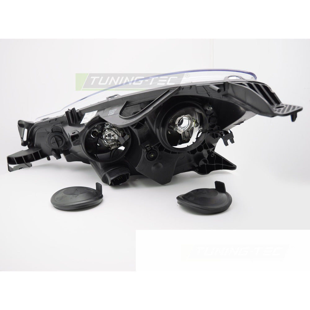 Faro Cromato Destro Laterale Tyc per Citroën C3 (2009-2012) Lato Destro
