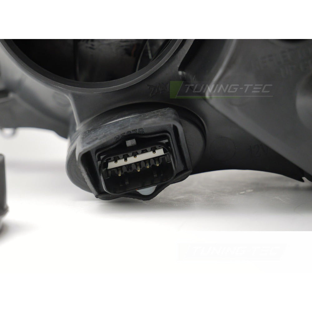 Faro Cromato Destro Laterale Tyc per Citroën C3 (2009-2012) Lato Destro