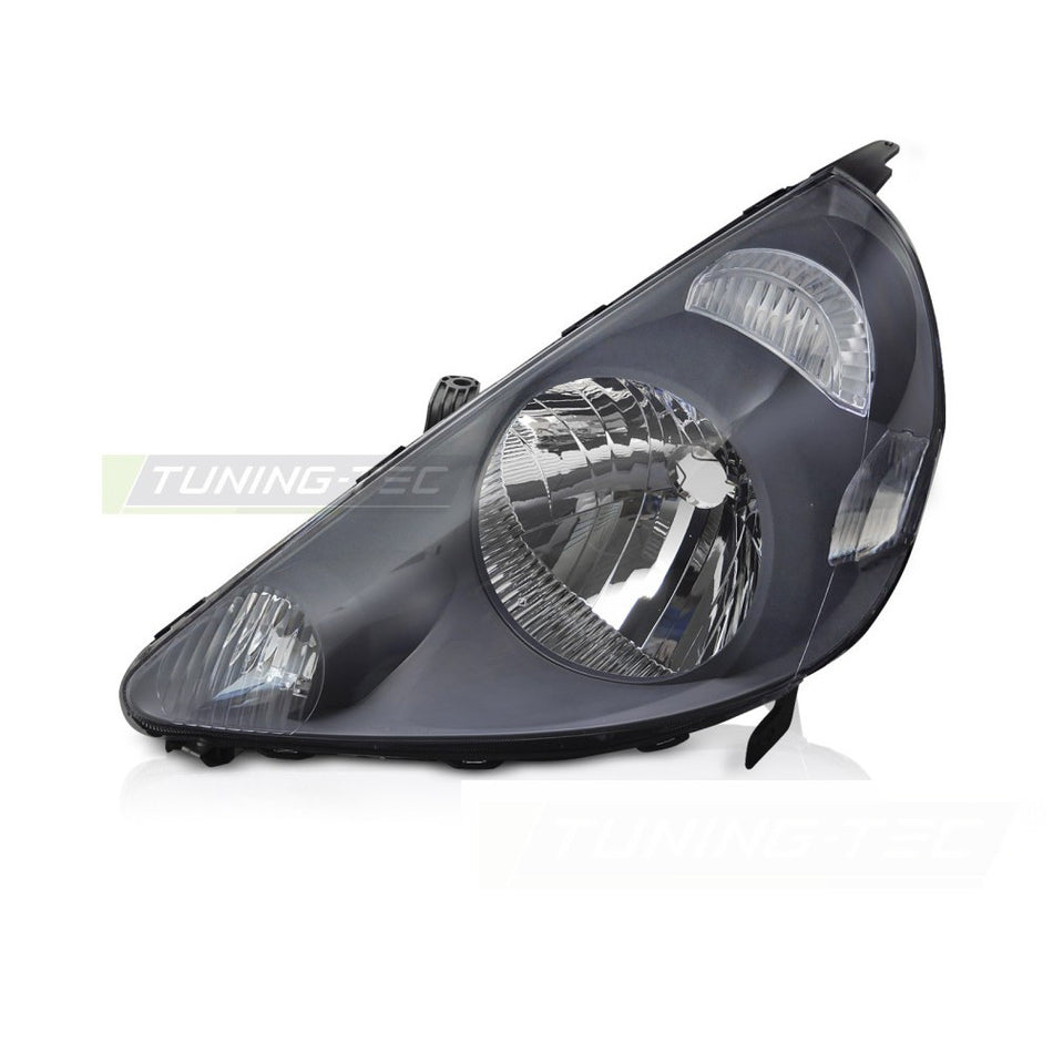 Faro Sinistro Laterale Nero Tyc per Honda Jazz Fit (02-04) - Fanale Sinistro